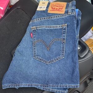 Levi's Classic Straight Jeans in Denim Blue